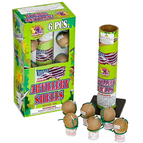 G-055AB Phantom Artillery Shell, 6pc. Ball Shell (Case Pack) 12/6