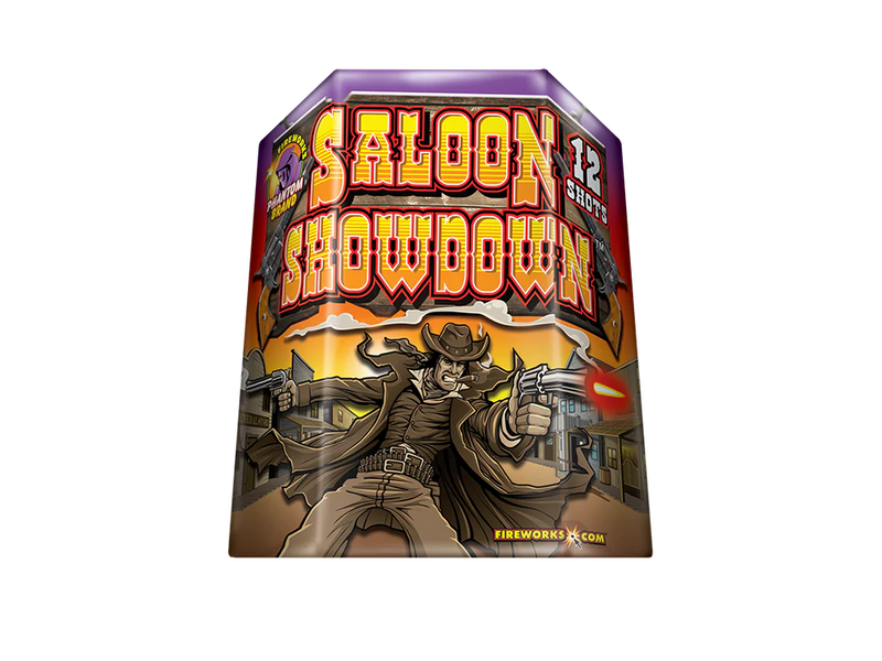 (G-484) Saloon Showdown, 12 Shot (Case Pack: 8/1)