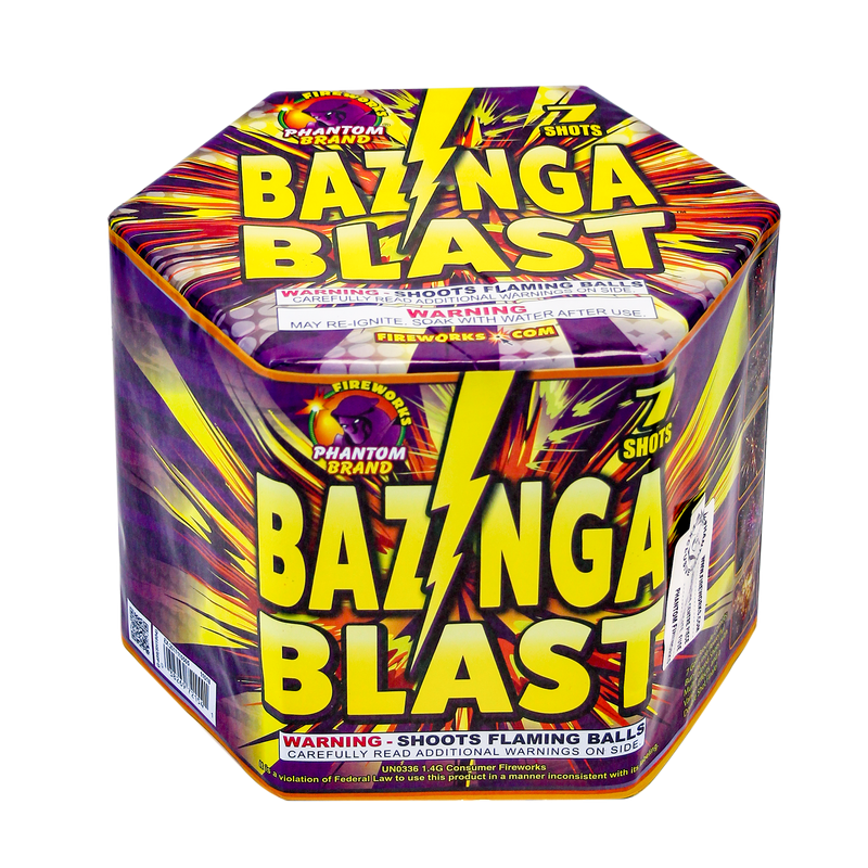 G-489 Bazinga Blast 7 Shot (Case Pack) 8/1